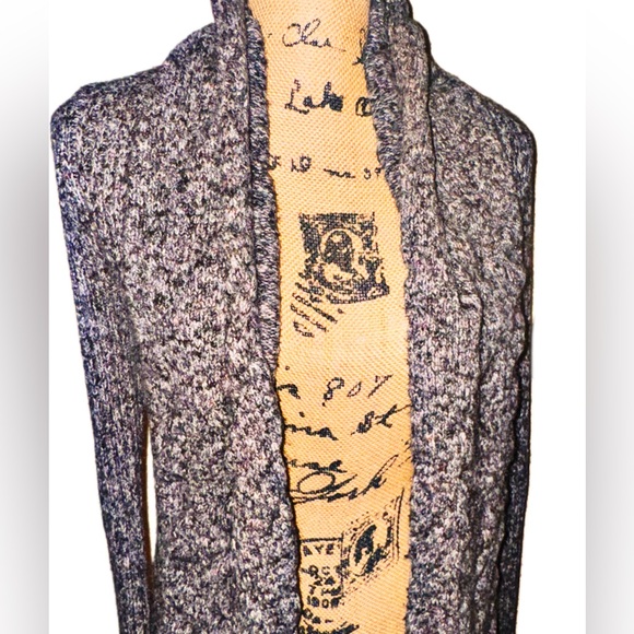 Romeo & Juliet Couture Sweaters - Open Front Heather Soft Knit Sweater